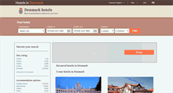 Desktop Screenshot of hotel-in-denmark.com